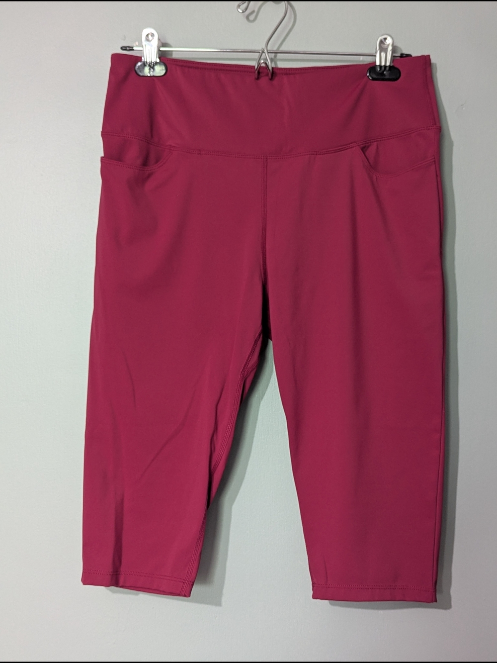Willit‎ Women's Cropped Athletic High Rise Biker Shorts